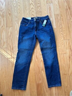 Warp + Weft Men's Indigo Slim Straight Jeans